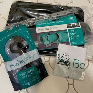 Busy baby - new in packaging! Mat, mini mat & teething